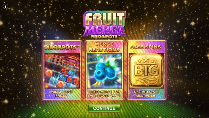 Fruit Merge Megapots - bonus igra z Megapot Coin